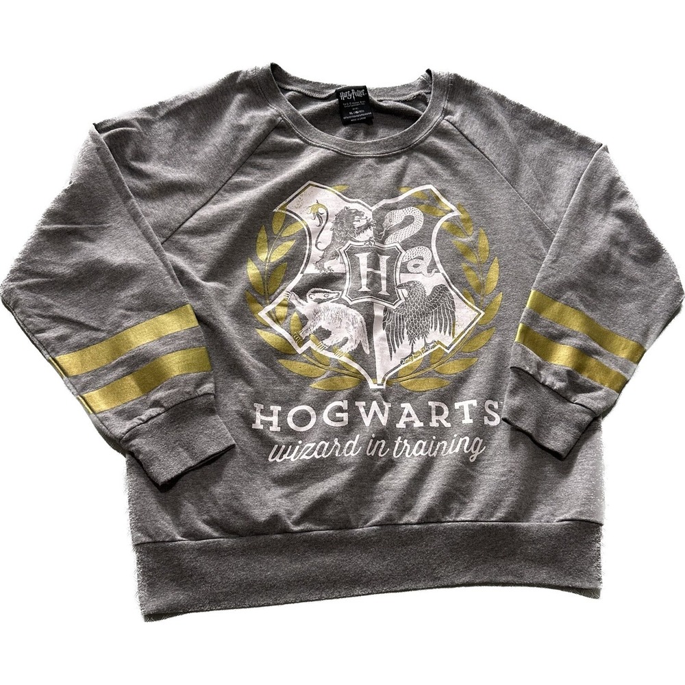 Harry Potter Sweater Junior XL (15/17) Long-Sleeve Hogwarts Wizard In Training